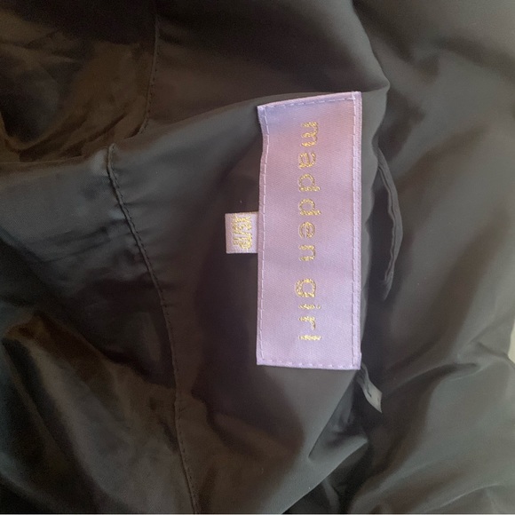 Madden girl black coat With attached hood in black size extra small - Picture 2 of 5